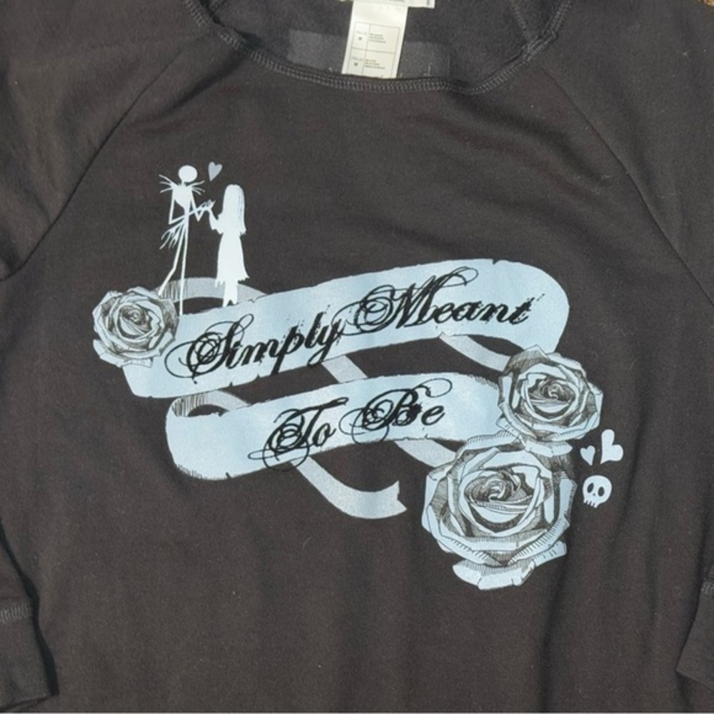Disney Parks Jack Skellington and Sally Pullover Top